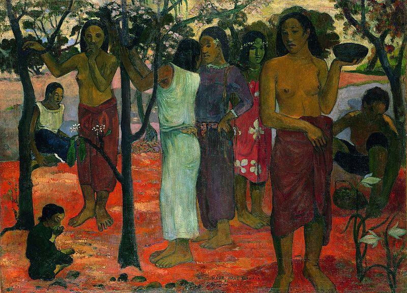 Paul Gauguin Nave nave mahana oil painting image